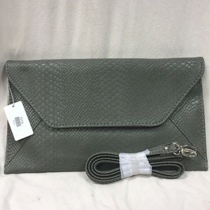 Pewter Clutch NWT